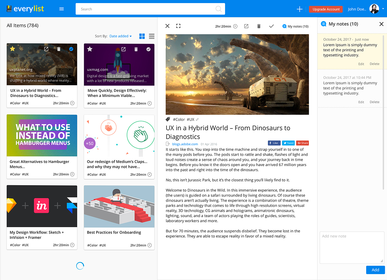 Everylist - Boldlayers - Digital Experience Consulting